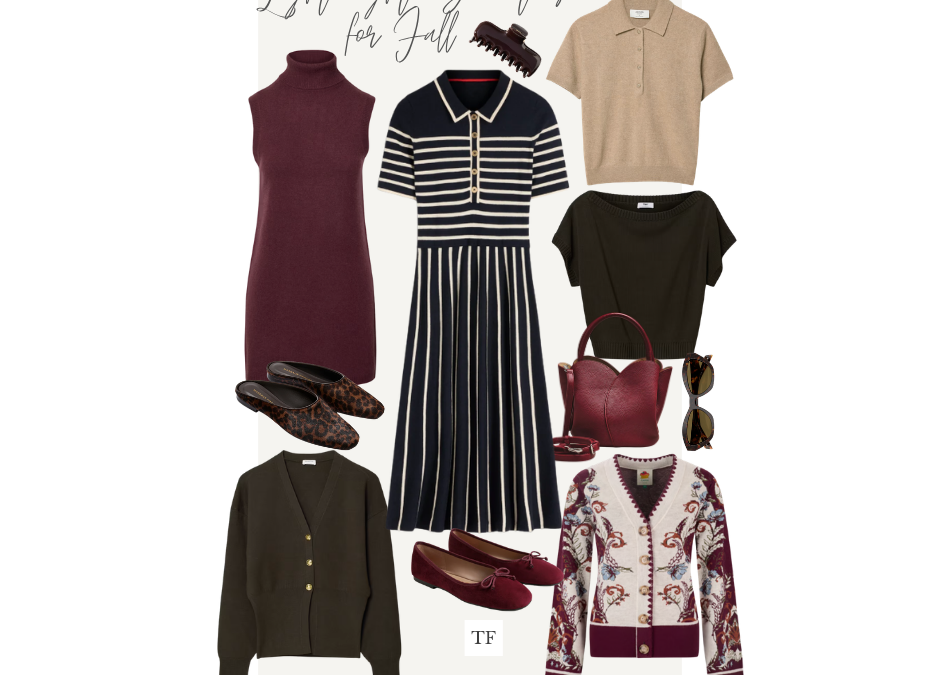 Lightweight Sweaters for Fall Transition Season