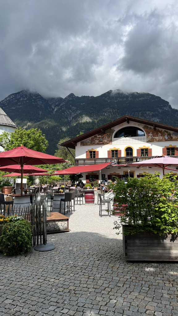 Biergarten in Garmisch-Partenkirchen