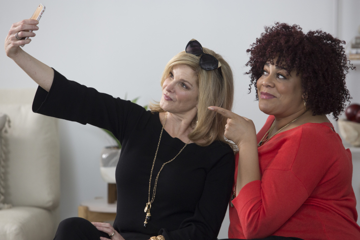 Tanya Foster and Kim Coles in the Chico's #ChicToChic fall 2017 campaign on TanyaFoster.com