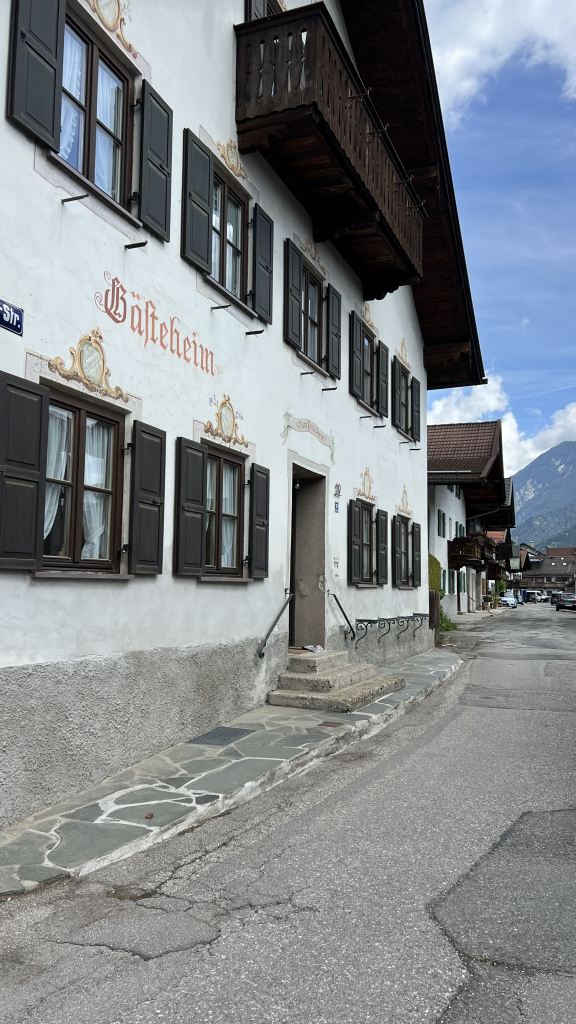 Street in Garmisch-Partenkirchen