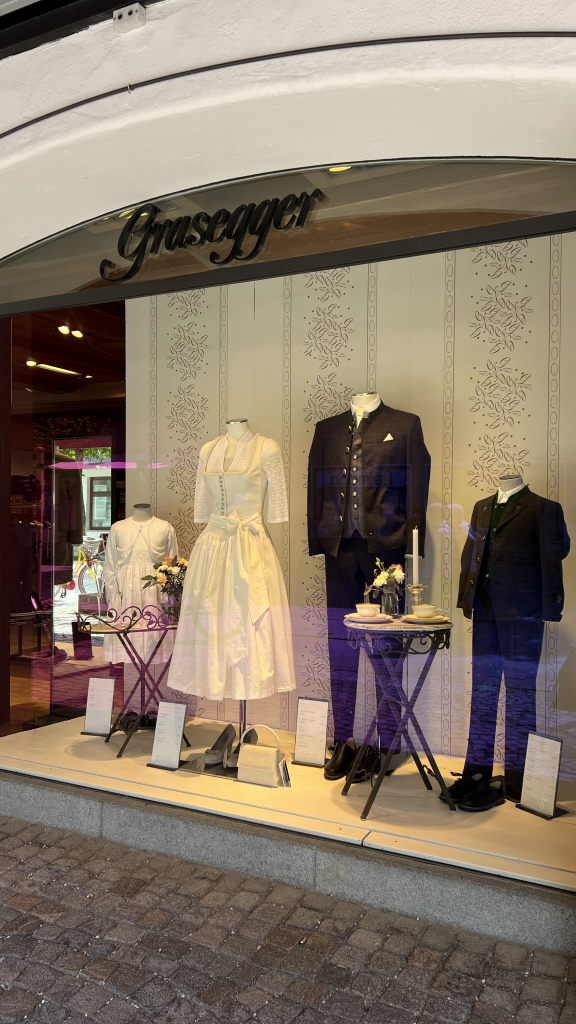 Traditional clothing store in Garmisch-Partenkirchen