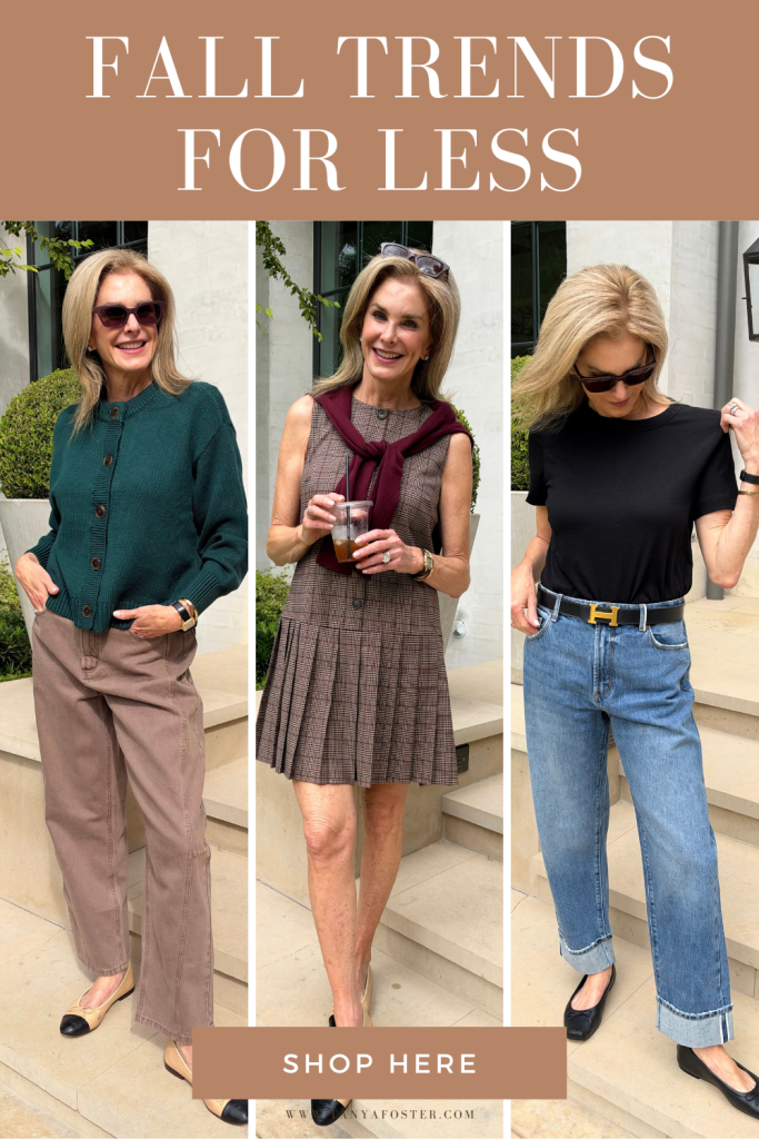 fall trends for less. Tanya Foster in LOFT fall styles
